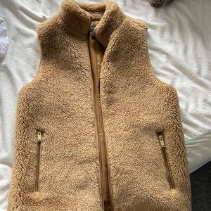 Jcrew fuzzy vest